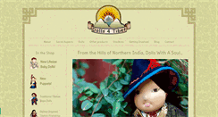 Desktop Screenshot of dolls4tibet.com